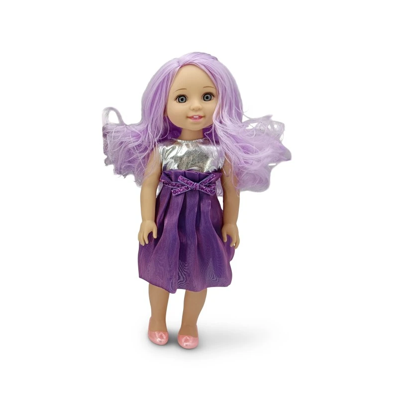 Кукла 38 cm Fairy Doll, виолет LS1502